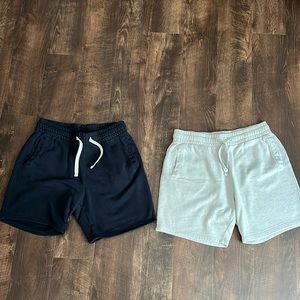 Mens Divided Shorts Pair Size Large